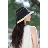 Women's Straw Hat, Black
