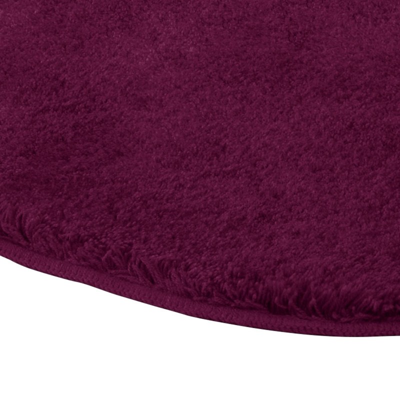 Erwin Müller Kefalonia Bath Mat, Non-Slip Berry, Size 60 x