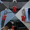 SURE LOCK TSA Approved Luggage Locks, Open Alert, Easy Read