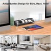 Table Socket with USB C, 4-Way Corner Socket Strip with