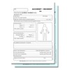Cherry Carbonless NCR School Accident/Incident Duplicate Book for Pupils A5