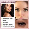 10 Pairs Pack Mink Lashes Wispy Fluffy Lashes Natural Look