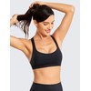CRZ YOGA Sujetadores Deportivos con Tiras para Mujer Tops de