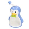 Shaved Ice Machine ABS Penguin Shape Blue Household Portable Manual