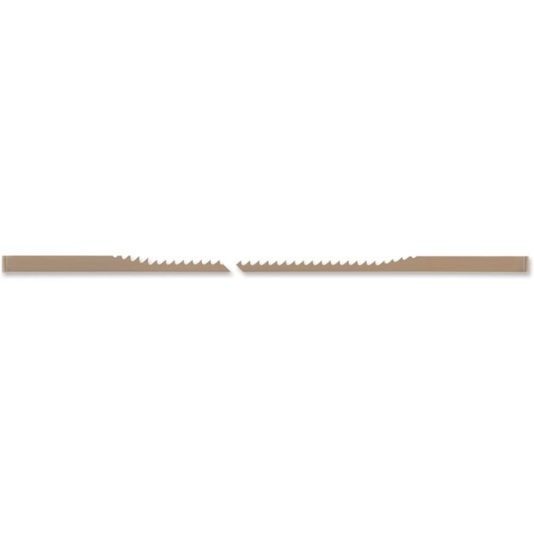 Pegas Metal Cutting Scroll Saw Blades - 8-28tpi (Pkt 12)
