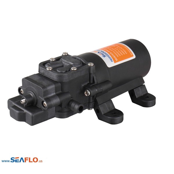 SEAFLO 1.2-GPM, 35-PSI, 12-Volt, Multi-Outlet Water Pressure Pump (Replaces Jabsco ParMax 1)