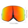 Dual Layer Anti Fog Protective Goggles with Magnet Lock for