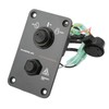 Outboard Engine Ignition Key Switch Panel Assembly 704‑82570‑08‑00 Replacement for
