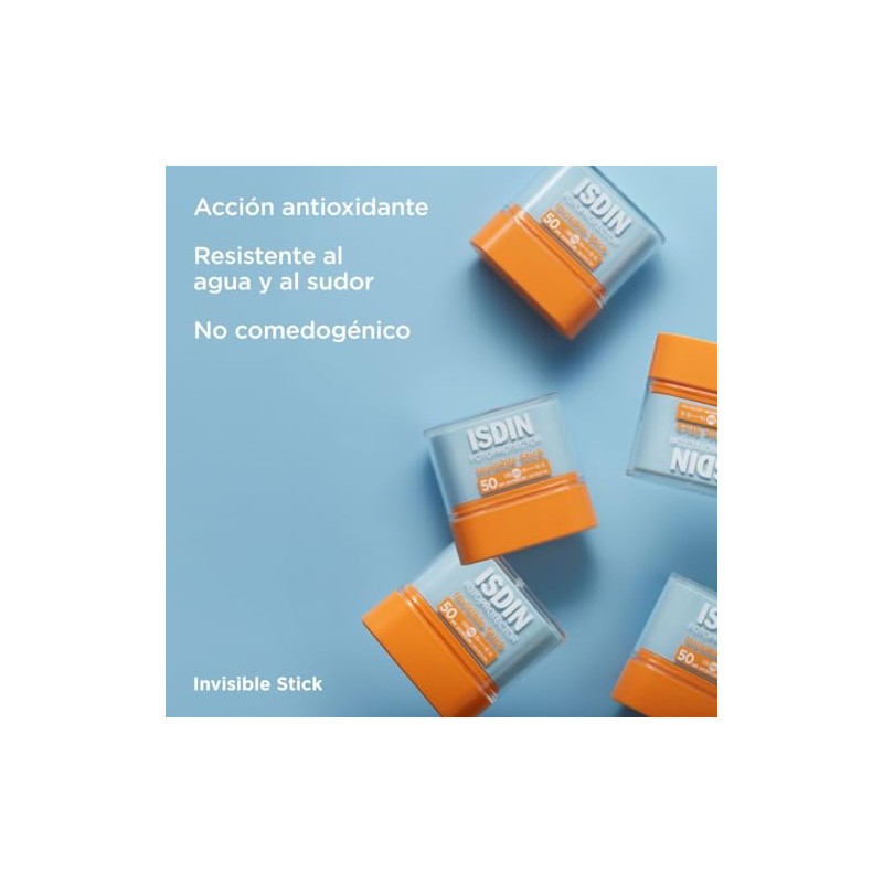 Isdin Fotoprotector En Barra Acabado Invisible Spf 50, 10gr