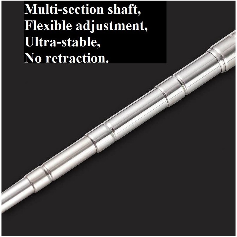 Othmro 1pcs Telescopic Teachers Pointer,Teachers Pointer Stick, Extendable Hand Pointer