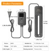 HITOP 600W Digital Submersible Aquarium Heater: Large Fish Tank Heater