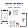 Individuelles Geldgeschenk | Virtuelles Sparbuch QrCode Bild | Motiv Elefant