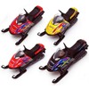 KiNSFUN Die Cast Metal Snowmobile Model, 5 Inch, 1 Random