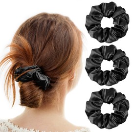 SGMSILK Scrunchie, 100% Silk, 19 Momme, Gentle on Hair and Beauty Professional Supervision, Hair Elastic Stylish, Adult, Hair Rope, Hair Ornament, Hair Rubber, Simple, Hair Accessory, Satin, Elegant,