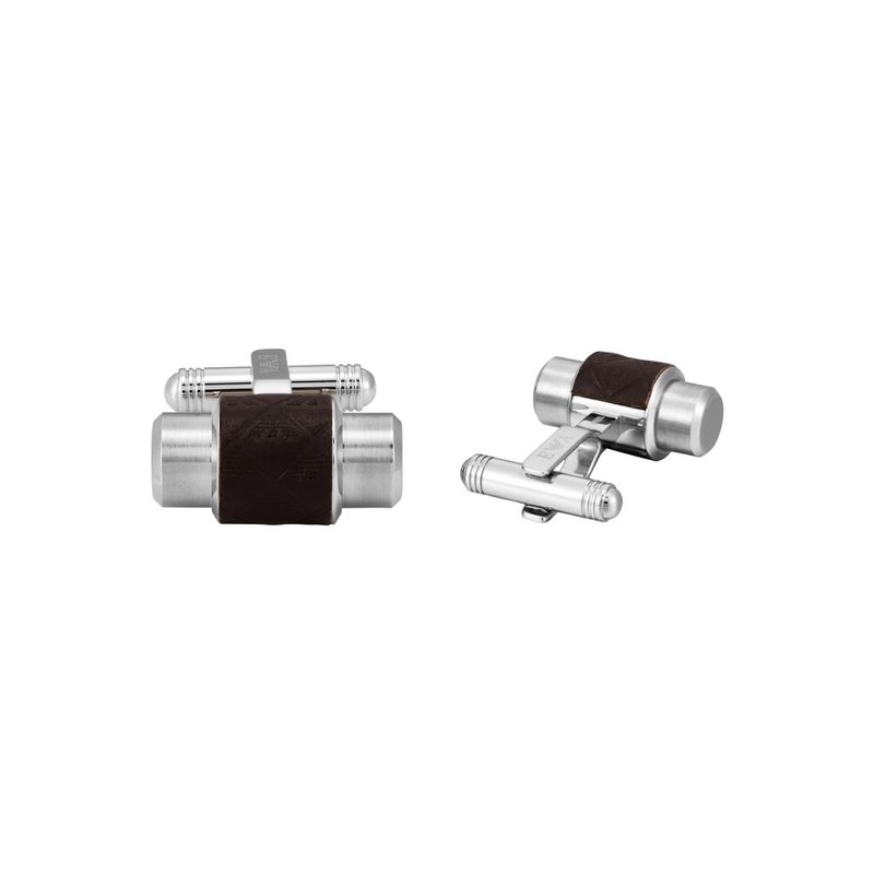 Emporio Armani EGS3137040 Men's Cufflinks Stainless Steel, Stainless Steel, No