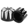 Pair of Motorcycle CNC Aluminum Axle Nut Cap Cover Water