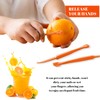 Yamobi Pack of 2 Orange Peeler, Orange Slicer and Orange