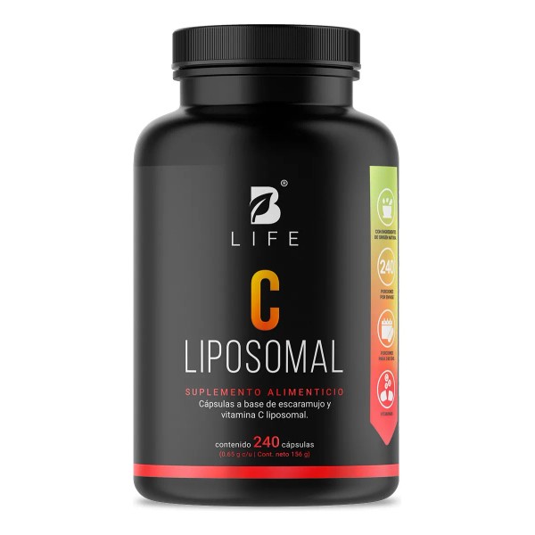 Vitamina C Liposomal Y Rose Hips 240caps. C Liposomal B