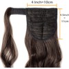 Ponytail Extensions Claw Clip in Ponytail Hair Extensions 24inch Curly
