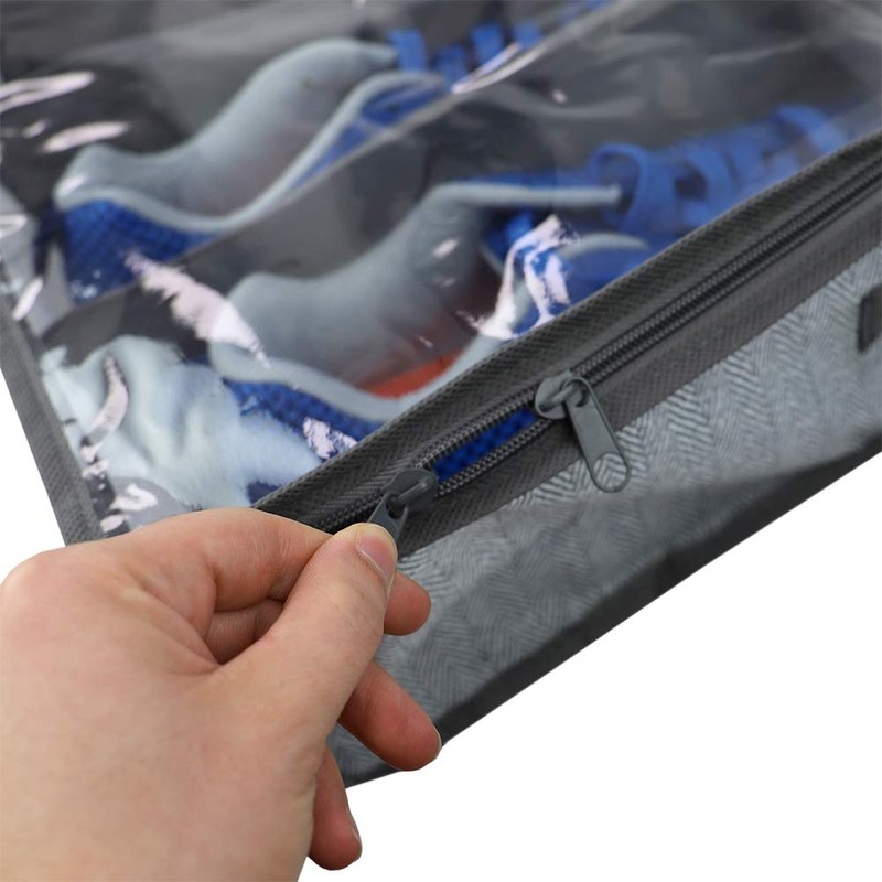 Home Basics Herringbone Closet Storage (1, Under The Bed Shoe