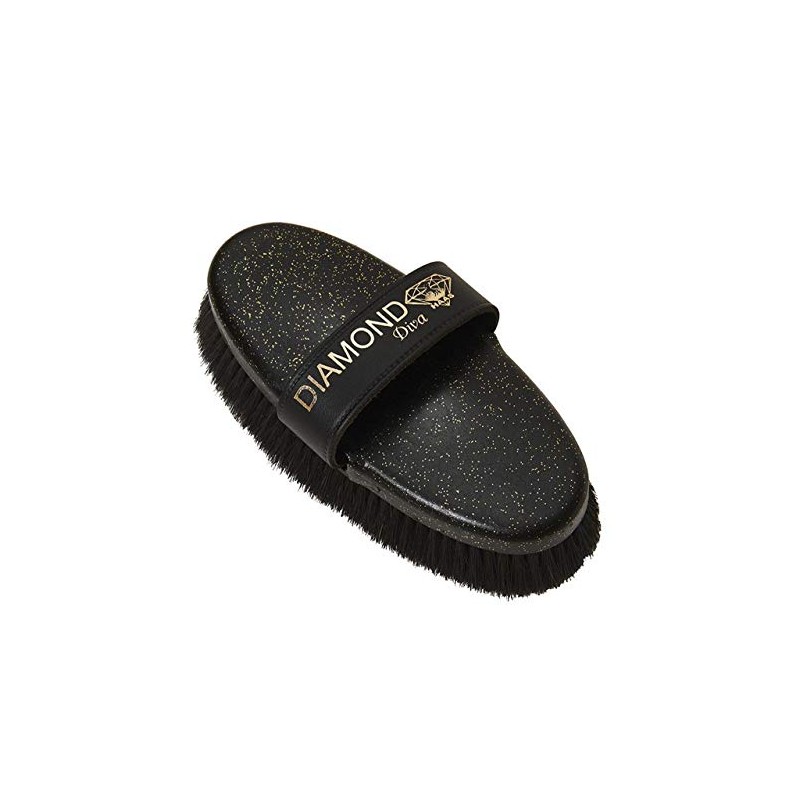 Haas Diamond Diva Sheepskin Horsehair Band Shine Brush 200 x