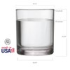 US Acrylic Classic Clear Plastic Reusable Drinking Glasses (Set of