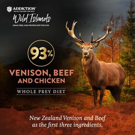 Addiction Wild Islands Forest Meat Premium Venison & Beef Grain-Free Canned Cat Food (Pack of 12)