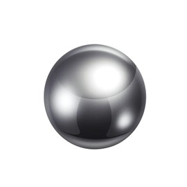 sourcing map Precision Balls 38 mm Diameter G10 Chrome Steel Ball for Bearings Silver