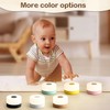 JUSHENG Night Light for Baby Nursery, USB Rechargeable Touch Lamp