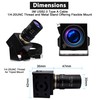 SVPRO 1080P USB Camera Manual Zoom Webcam with Telephoto 5-50mm