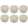 6pcs M Shape UHF SO239 Female Adapter Cap Cover, N