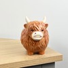 Novelty Gravy Boat Highland Cow Kitchen Decoration Accessories Sauce Jug
