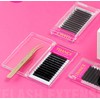 TDANCE Lash Extension Matte Black Eyelash Extension C CC D