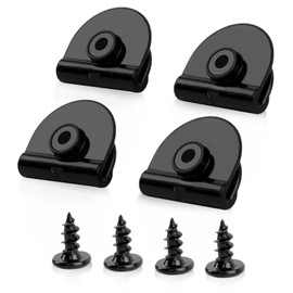 PSLER Battery Cover Clip for XL883 XL1200 2004 UP Sportster Accessories Side Battery Cover Fasten Clips and Screw for XL883 XL1200 2004 and 2004UP 4 Pieces