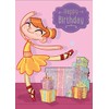 Boston International CAR11701 Cardooo Child's Birthday Activity Card, Ballet