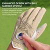 FINGER TEN Golf Gloves Men Left Handed Golfer 2 Pack