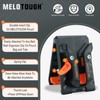 MELOTOGH 3 Pack Quick Release Belt Clip for Pouch,Drill Holster,Easily