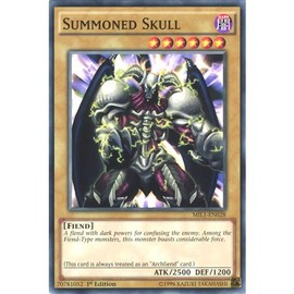 YuGiOh : MIL1-EN028 1st Ed Summoned Skull Common Card - ( Millennium Pack ) by Deckboosters