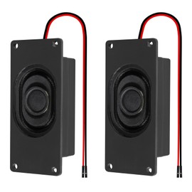 2Pcs Audio Speaker 5 Watt 8 Ohm Speaker 8ohm 5W Loundspeaker 2.54mm Interface Speaker for Small Electronic Projects Advertising Machines LCD TV Monitors