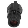 G1/2 Shut Off Valve Brass Water Control Valve Black Shower