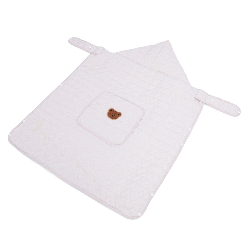 Hooded Toddler Blanket Keep Warm Wind Proof Thickened Cotton Flannel