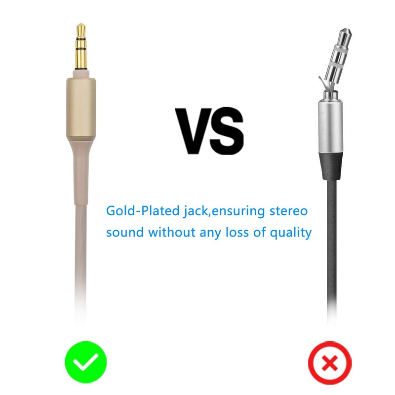 Alitutumao WH-1000xm5 Replacement Audio Cable Cord Compatible Sony MDR-1000X WH-1000xm4