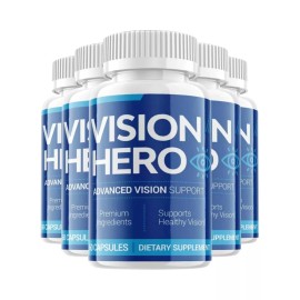 Vision 5-Pack Vision Hero Pills- Vision Hero For Eye and Vision Health - 300 Capsules