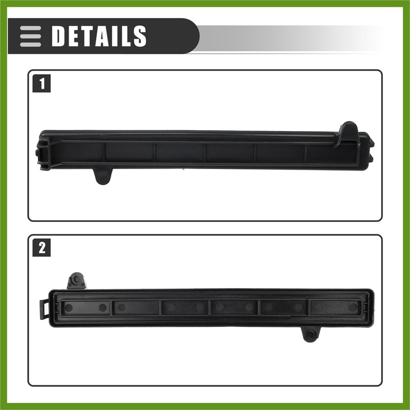 HOPESPANNER Cabin Air Filter Cover, for Jeep Cherokee 2014-2020, Plastic,