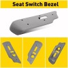 Unbranded Front Left Seat Control Switch Bezel Cover Fit 03-06