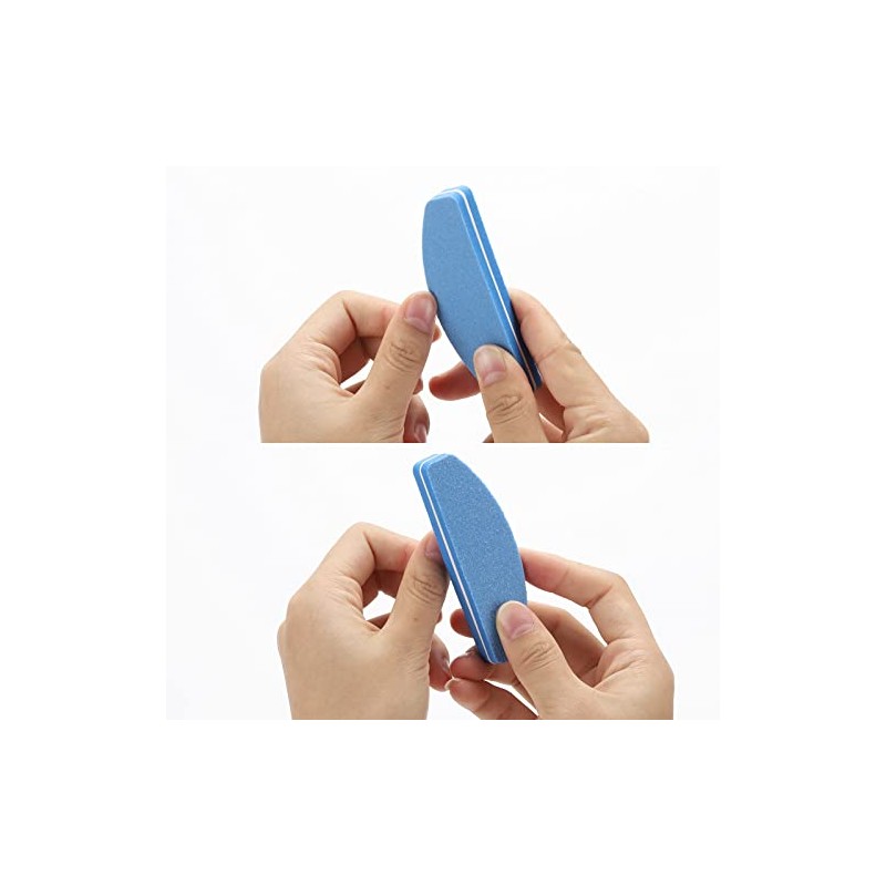 Kit de 80 pulidores de uñas mini, bloques de pulido
