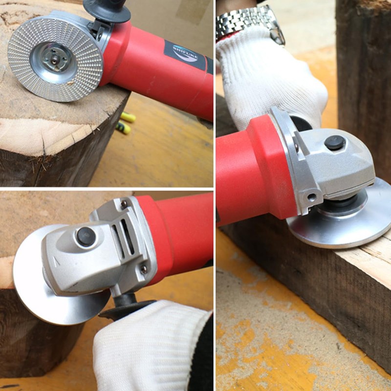 85mm/100mm Angle Grinder Sanding Disc, Carbide Wood Carving Shaping Disc,