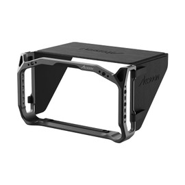 Accsoon Monitor Cage with Sunhood, Designed for Accsoon 7 inch CineView M7/M7 Pro Camera Field Monitor with Multiple Anti-Rotation 1/4” Mounts, Weight 222g