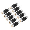 sourcing map RCA Female to Female Connector Stereo Audio Video