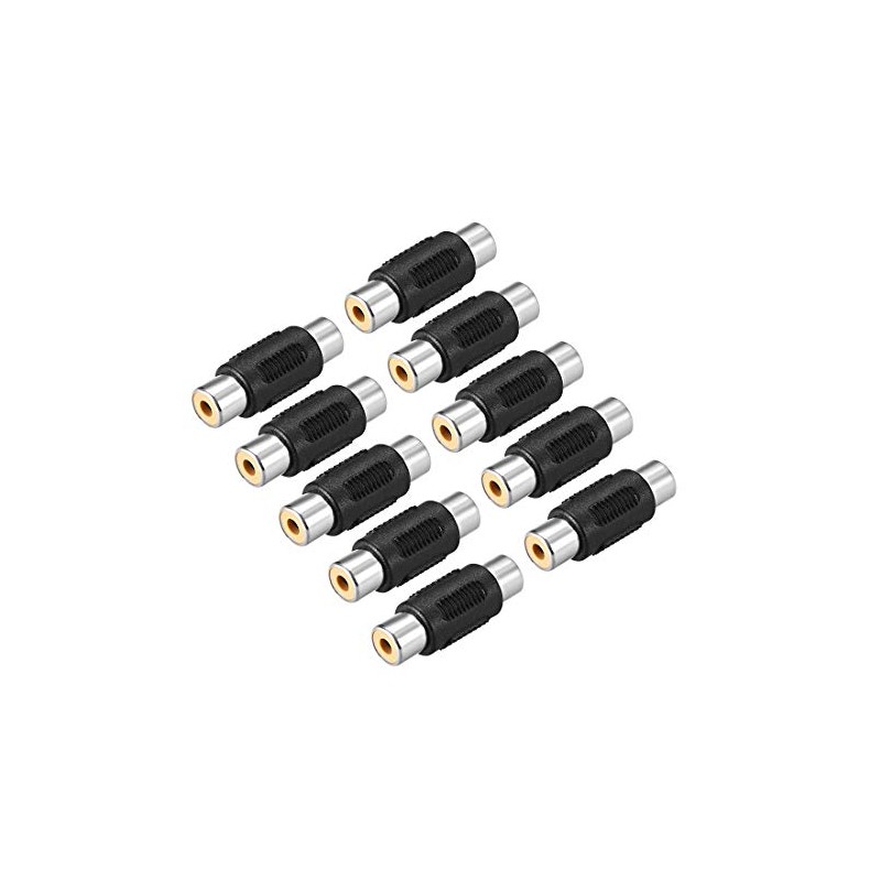 sourcing map RCA Female to Female Connector Stereo Audio Video
